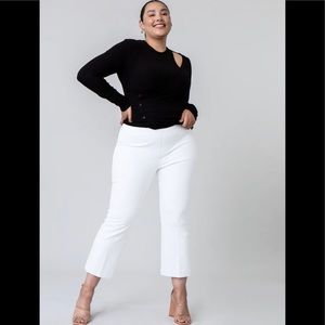 NWT Spanx On-the-Go Kick Flare Pant with Silver Lining Technology